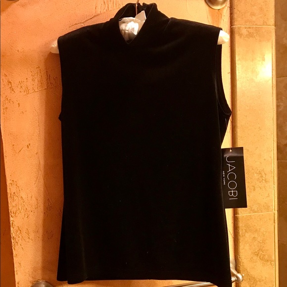 Jacobi 3 piece elegant black velveteen ensemble - Picture 4 of 7